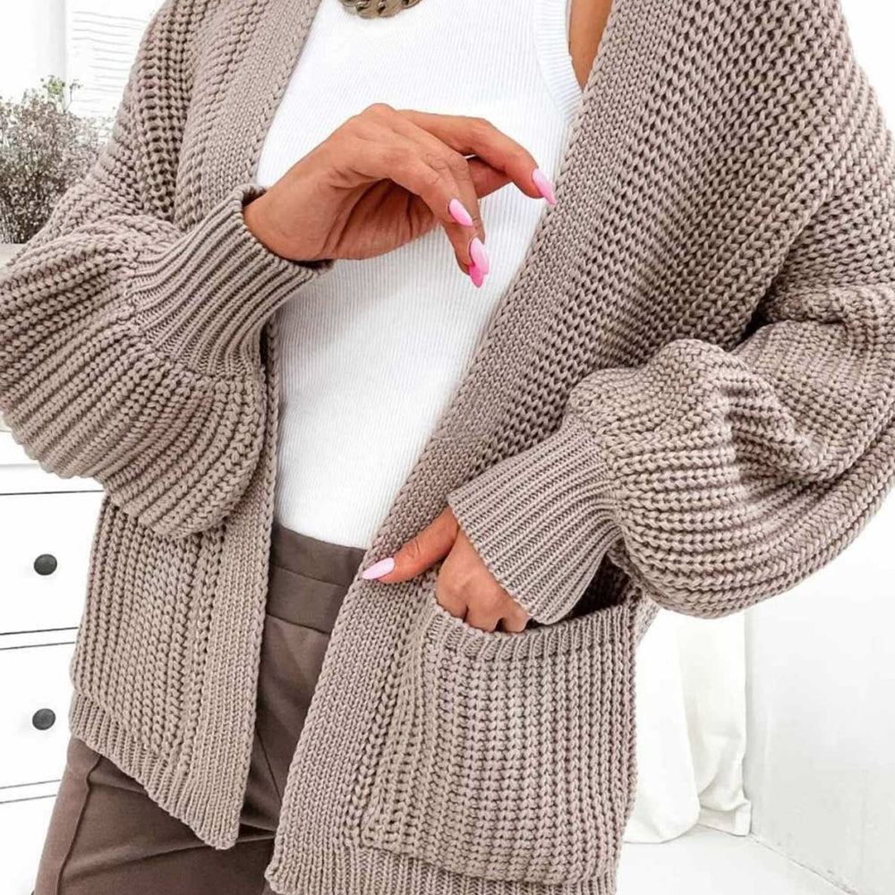 
                      
                        Bella Pocket Knitted Slouched Cardigan
                      
                    