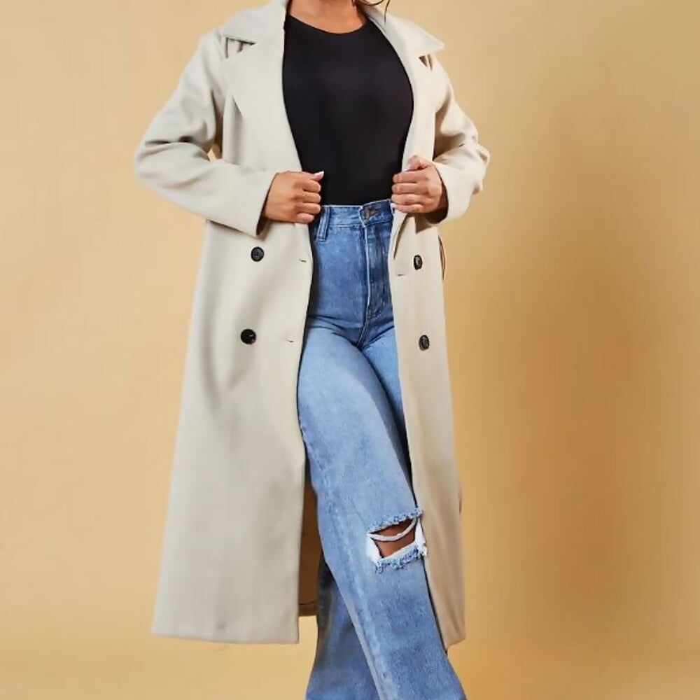 
                      
                        Women's Mid-length Belted Trench Coat
                      
                    