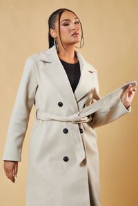 Women's Mid-length Belted Trench Coat