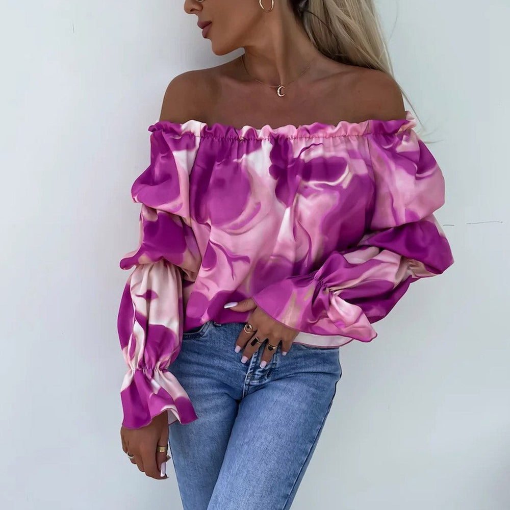 
                      
                        Bardot Abstract Patterned Off Shoulder Blouse Top
                      
                    