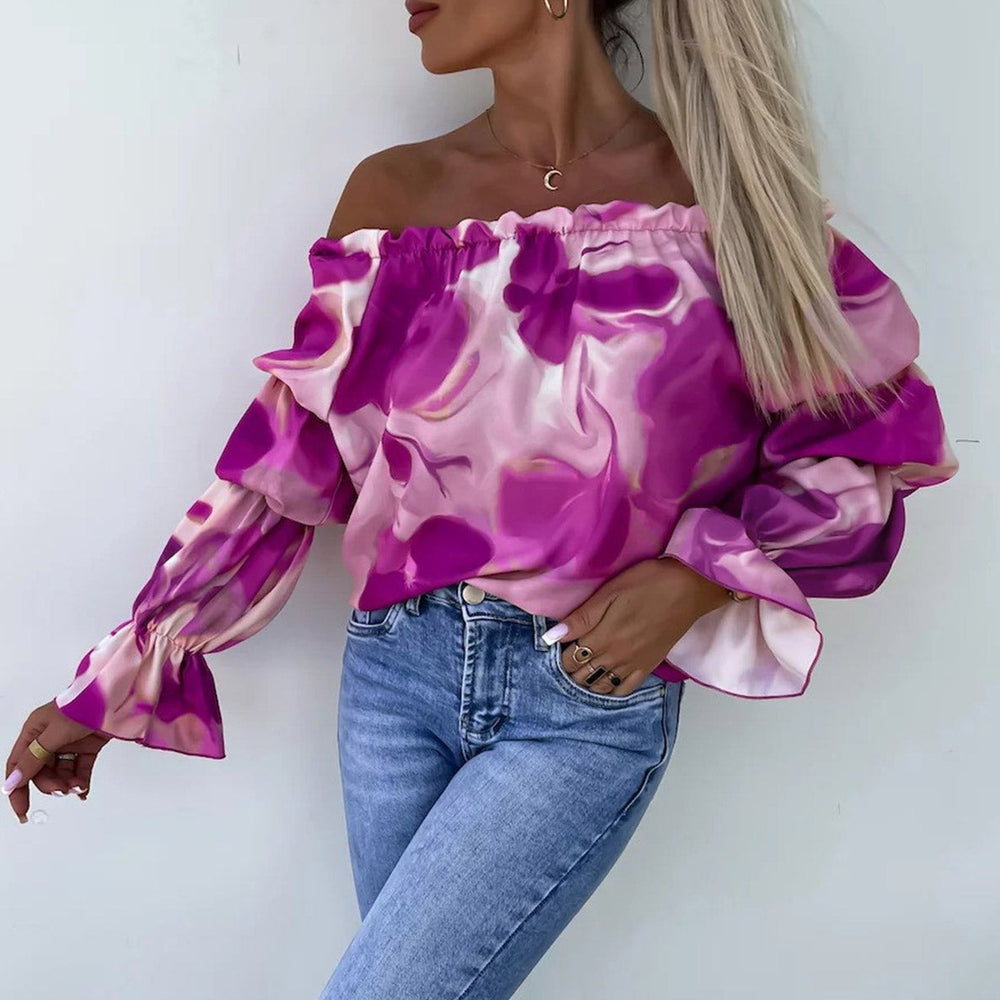 
                      
                        Bardot Abstract Patterned Off Shoulder Blouse Top
                      
                    