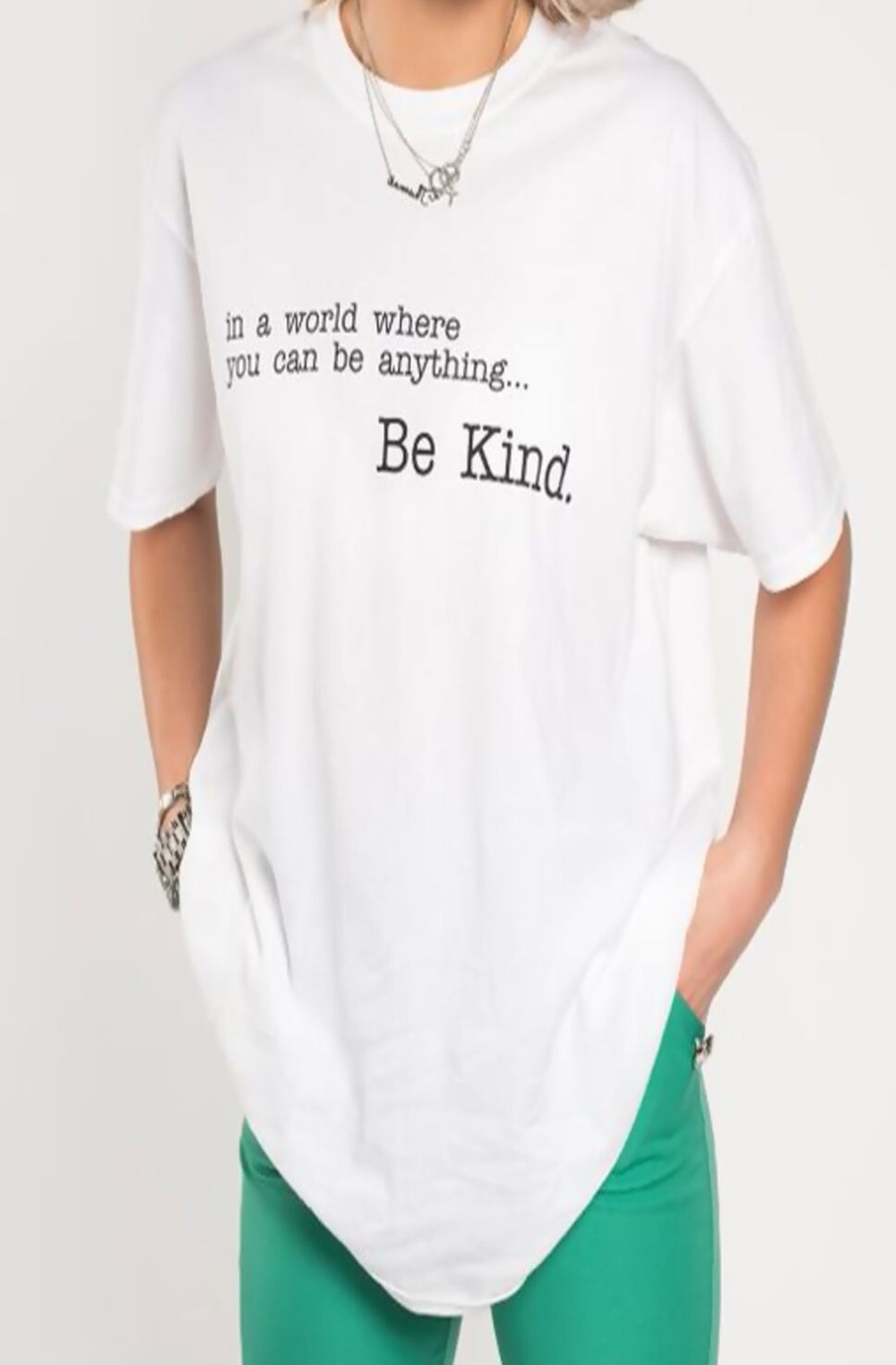 Be Anything Be Kind Over-sized T-Shirt